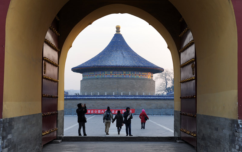 　天壇我覺得是北京最漂亮的古蹟。
