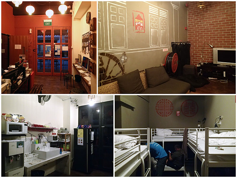 　位於牛車水的hostel，房間很小，沒窗，34坡紙/人。評分九點幾分的旅館，也不外如此。<br /><br />　更要命的是有一位房友(那黑衣肥佬)的鼻鼾聲超大，我想整晚除了那人外沒一個人睡得好的。