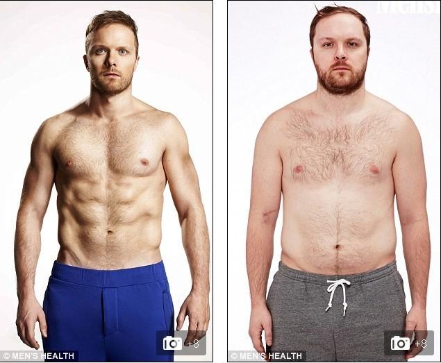 　大衛-莫爾頓曾經在20多歲的時候都不認為自己的體重是個問題，直到年齡的增加，他已經逐漸意識到體重成為負擔。“我的肚子已經超出了正常範圍。”大衛表示。<br /><br />　為了減少體內脂肪，大衛在十周的時間裏多數時候幾乎是整天都泡在健身房進行跑步鍛煉。男士健康雜誌給出的意見是，不要練的太勤，這樣肌肉水平只會降低。小肌肉群需要48小時恢復，大肌肉群則需要72小時。如果超量進行了鍛煉，那只好等到肌肉完全不痛了再進行下一次。否則容易訓練過度以及肌肉損傷。