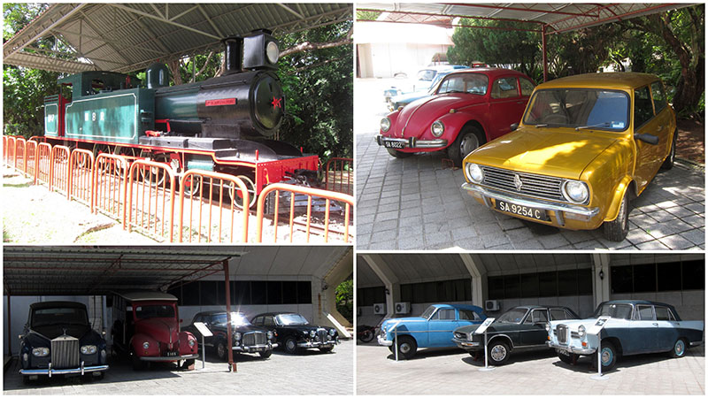 　展館週圍有些古董車，但這樣陳設，該維持不了多久。