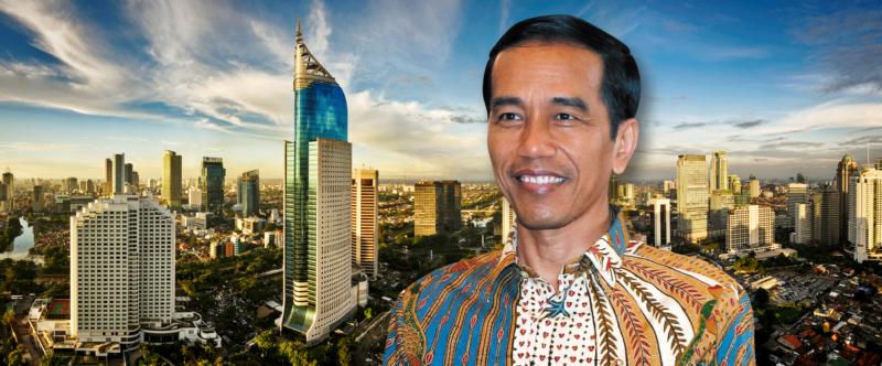 草根出身的印尼總統佐科威。