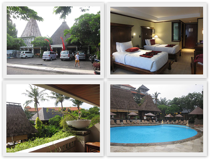 　Kuta區的酒店：Ramayana Resort and Spa，500HKD/晚，在市中心，園景房，旺中帶靜。