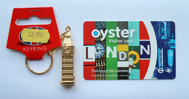 　本來打算回來賣掉Oyster Card，但後來想想，₤3的Oyster Card比一般手信送給人更有意思，再後來變捨不得，還是留給自己做記念吧，希望以後還有機會再用。