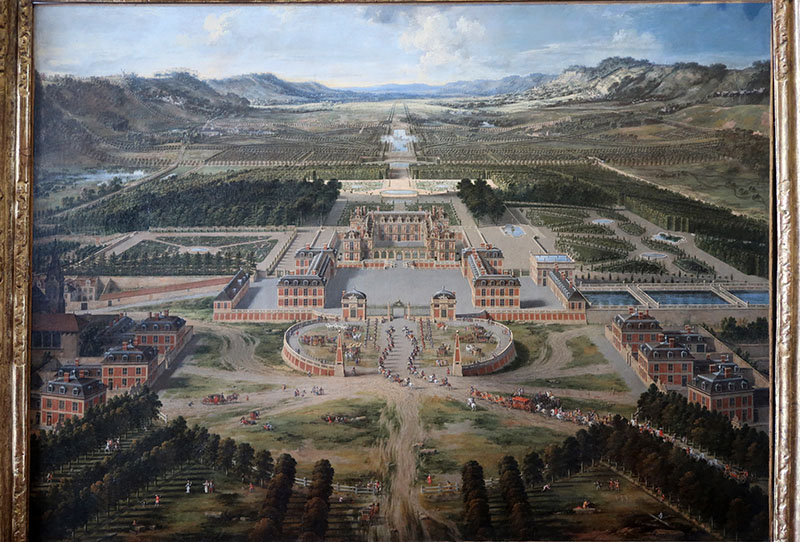 　較早期的凡爾賽宮。