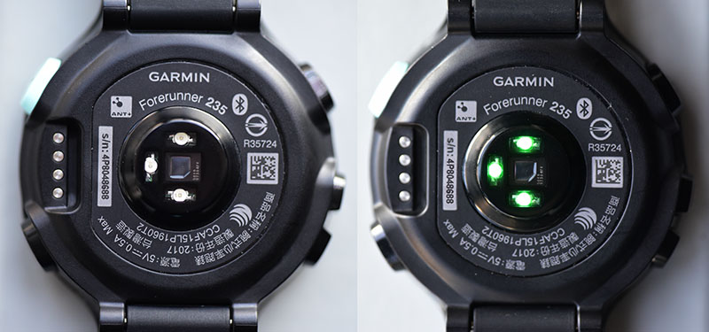 　買後才知Garmin是台灣的產品，Gar-min是兩位創辦人的名取頭字接合：Gary Burrell、高民環（Min Kao）。Garmin在2009年營業額已達29.5億美元，又一位靠科技知識成功的台灣人才！<br /><br />　心率測量不知是什麼原理，背後有三盞小綠燈，中間還有估計是測量儀。專門和有心率帶的POLAR手錶一起在有上落的鴨涌河公園跑道測試一下，多數只有一兩下的差異，但有時會有四五下的差異。