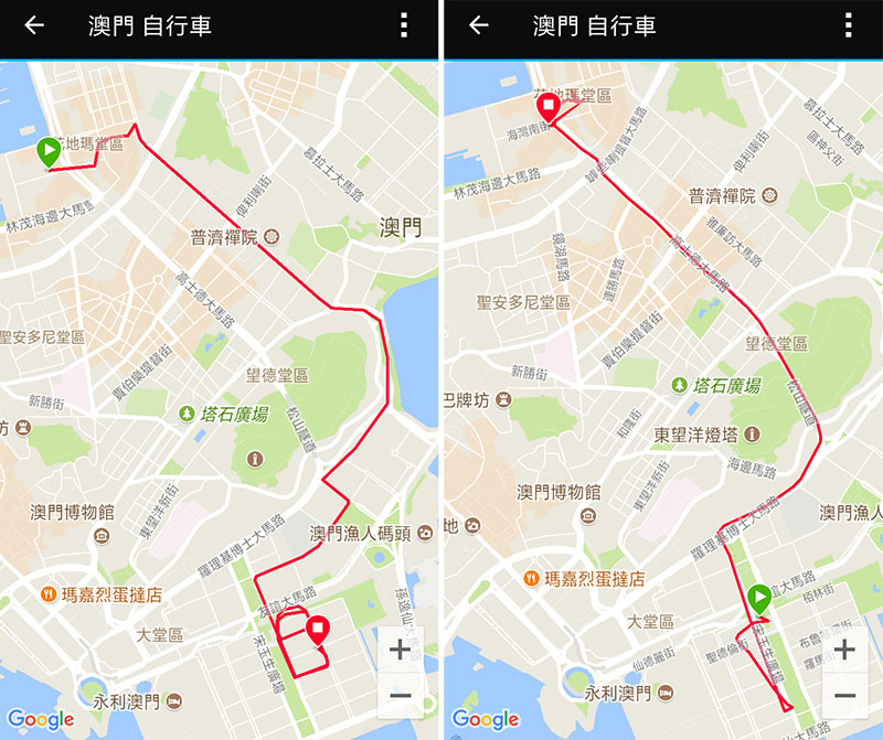 　無聊再試下GPS，今天出發返工及回家兩程的GPS定位都超快，出發一兩秒，回程幾乎馬上有定位訊號。但兩次開始都有些飄，出發只有輕微，但回程初段飄移得比較嚴重，看來如踩單車或電單車，如要軌跡準確，可能要定位一段時間再起動。<br /><br />　而之前測試，當走了一段時間進室內都不怕飄移，這次回程去一去超市，有些飄移，規律很難捉摸呀。