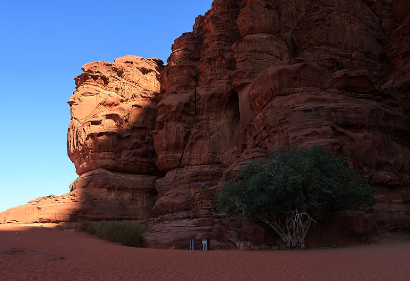 　第三點Khazali Canyon峽谷，此景有一特別之處，可留意到嗎？