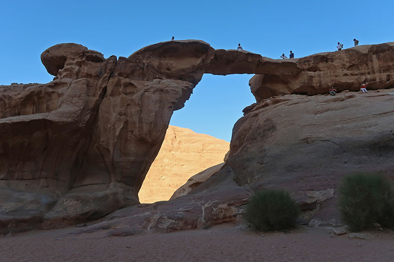 　第五點是Um Frouth Rock Bridge石橋，不知算不算是Wadi Rum的地標了。