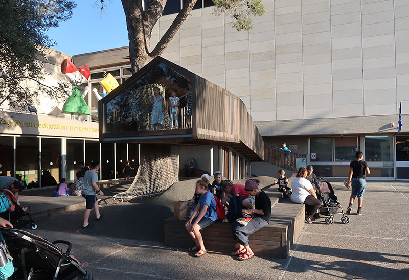 　兒童館，以色列博物館每年吸引90多萬名遊客，其中有10多萬名是參訪兒童館的兒童。