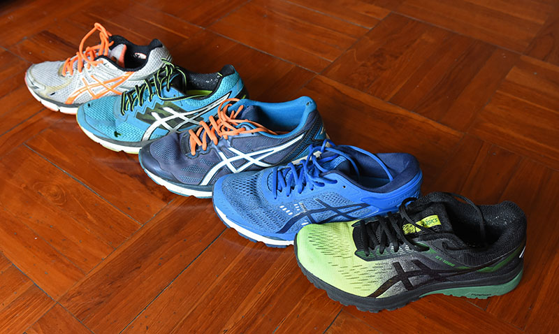 　GT 2000-1，GT 2000-4，GT 1000-5，Kayano 24，GT 1000-7