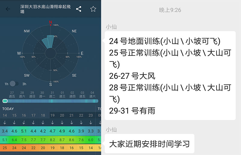 　其實也不是說風說來就來，一早有預測了，只是有些人不信而已 ，我們三日前已有安排了。