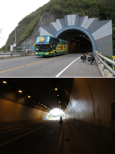 　又見隧道。不少旅遊車都是從對面來的，可能這樣走更接近太平洋吧。<br /><br />　好緊張衝過隧道，不想打破在隧道里沒遇大貨車的紀錄。