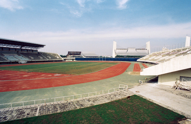 　舉辦90北京亞運時的體育場館。