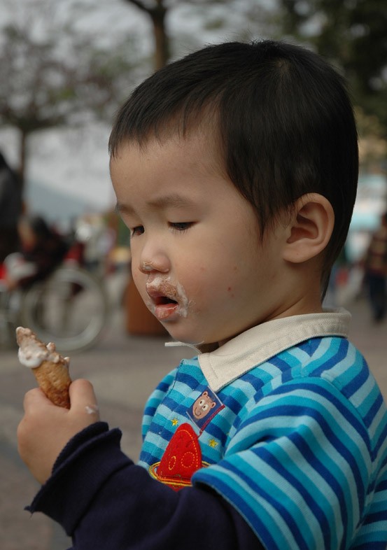 　好唔捨得食埋你