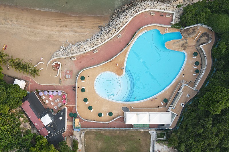 竹灣泳池