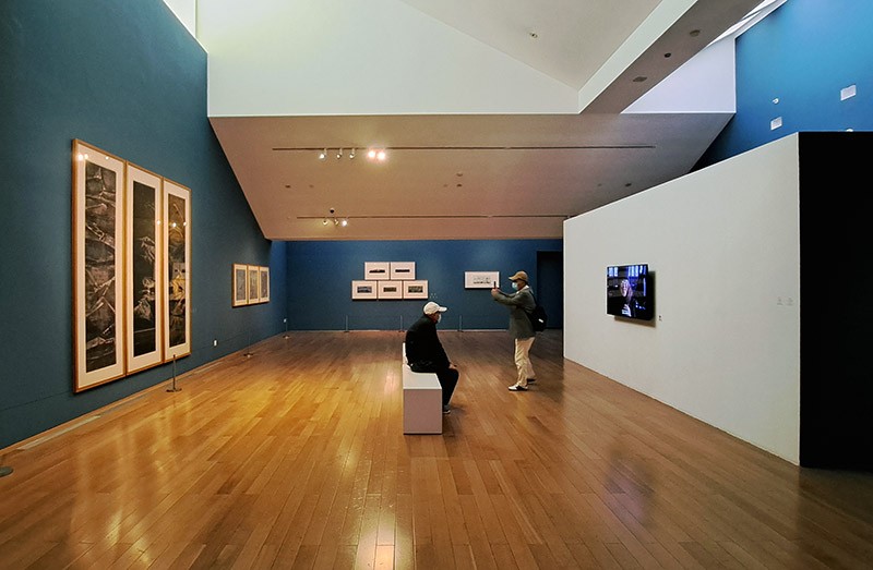 　現代美術畫廊。