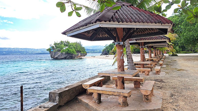 　撒拉東海灘（Salagdoong Beach），錫島最漂亮的沙灘之一。