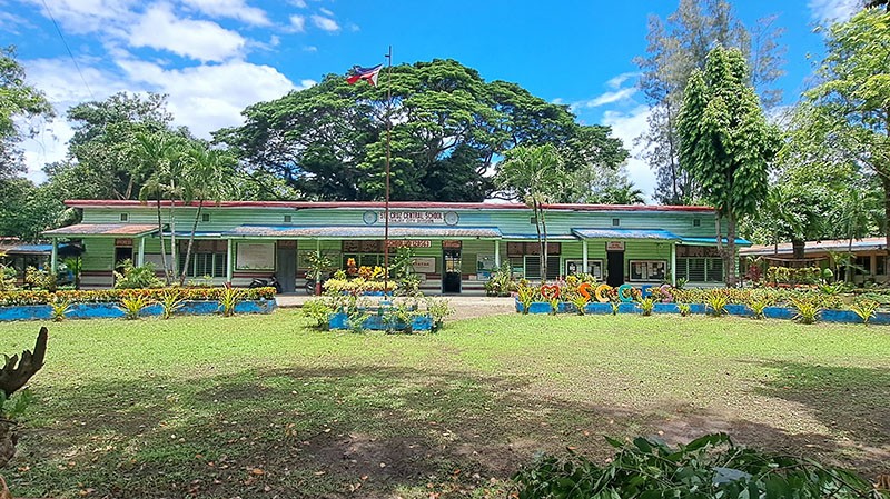 　菲律賓鄉村小學。