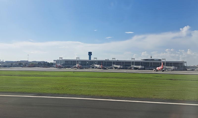 　再經馬尼拉T3國際航站樓轉機。
