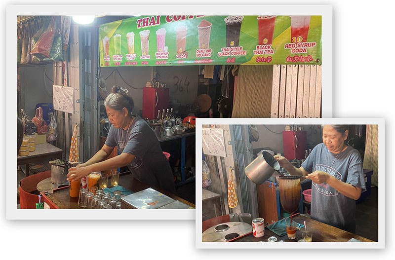 　團遊沒購物點，導遊還介紹比較受歡迎的飲飲食食地方。