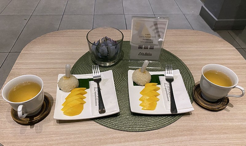 　最後回旅館附近的Let’s Relax按摩店按摩，沒失望也沒驚喜，THB1000/90min.<br /><br />　按摩後的甜品有驚喜。