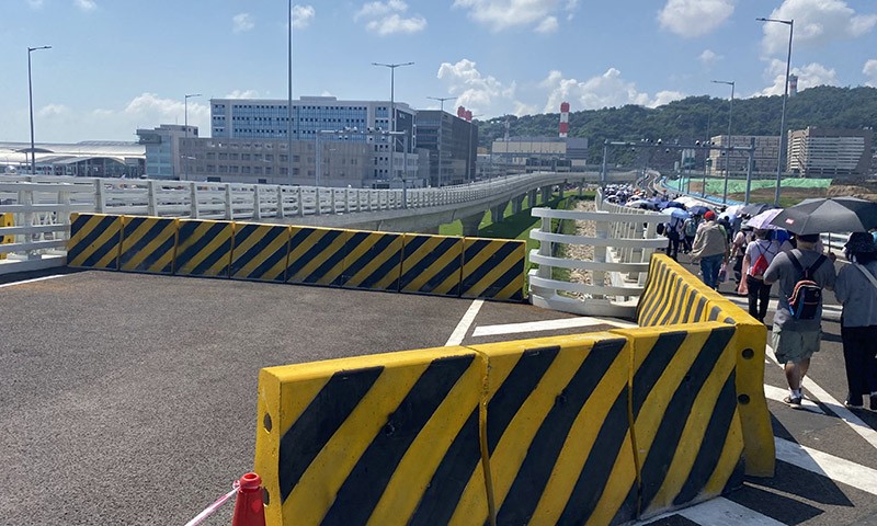 　南端還有預接口，據說是連接大潭山隧道。