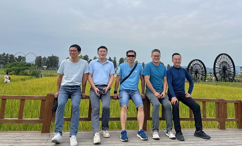　無意中的漸變色階。