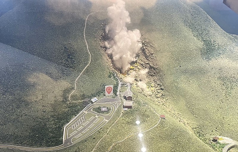 　小油坑正處七星山北坡，估計是陽明山山上天氣最差的地方之一。