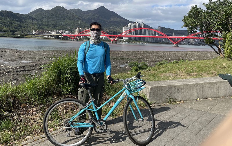 　最北是關渡站，那就由關渡開始今天單車之旅。