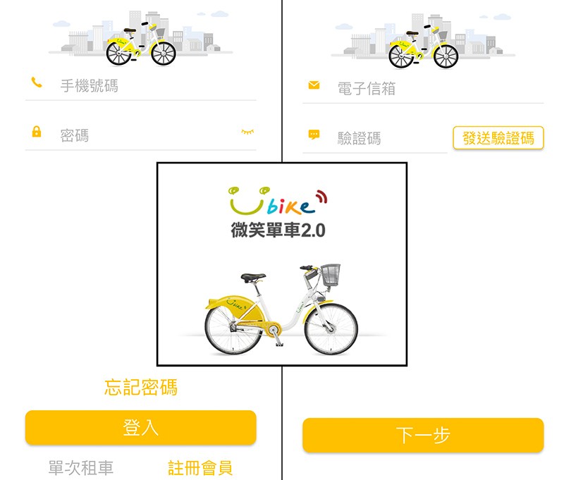 　後來才知，原來按“單次租車”，是可以用Email加信用卡租借，方便外國遊客。