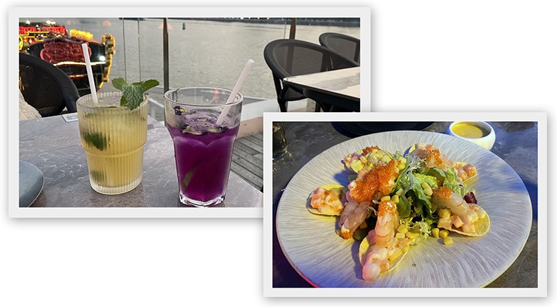 　餐廳環境一流，但餐飲價格並不算太貴，飲品二三十元，一大盤沙律68元。