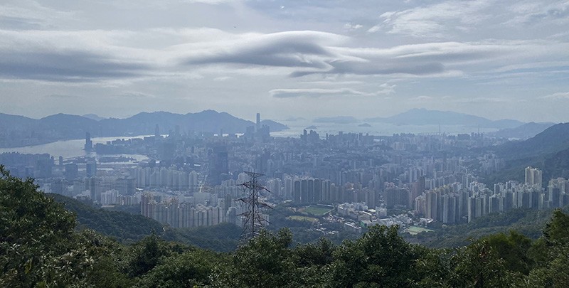 　香港基本上都是山地，九龍是香港難得最大片的平地。