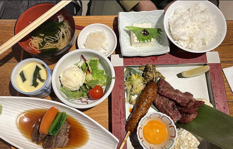 　牛舌是仙台的特色美食之一。