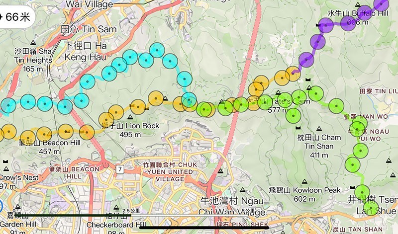 　原來衛奕信徑與麥理浩徑在此重叠約兩公里，為何一點兒印象都沒有？