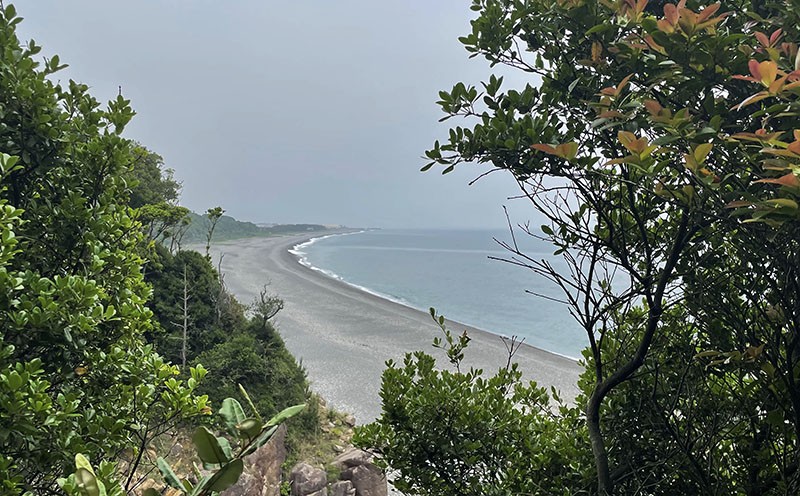 　這段最特別的地方是它是唯一一段能看到海岸線的熊野古道。