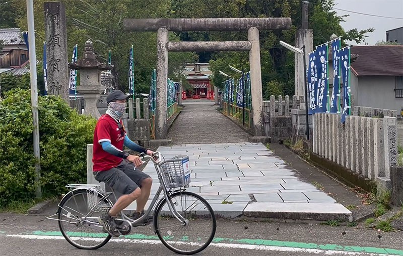 　阿須賀神社人氣明顯似比較少，沒幾個遊人，想不到也有那41個押印處之一，原本已錯過了，但有單車，不介意重回來押印。
