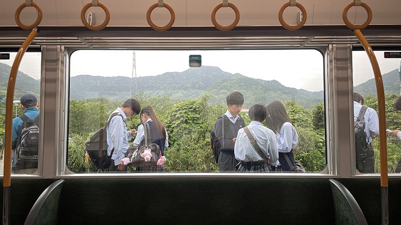　有些日本電影情景的感覺。