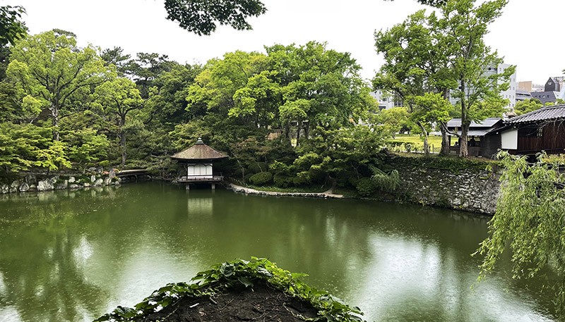 　城西之丸庭園是江戸時代初期於西之丸御殿建造的日本庭園，是藩主的隠居住所，據說這裡也是和歌山賞櫻賞楓的名所。