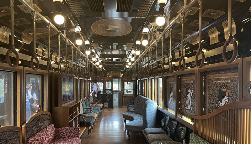 　小玉列車博物館是介紹第一代小玉站長歷史和成就的特別列車。