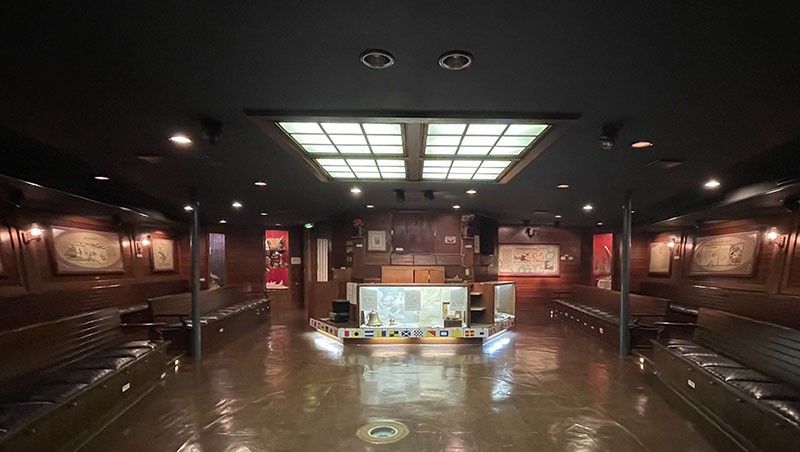 　裡面展示有與大航海時代和船舶相關的資料。