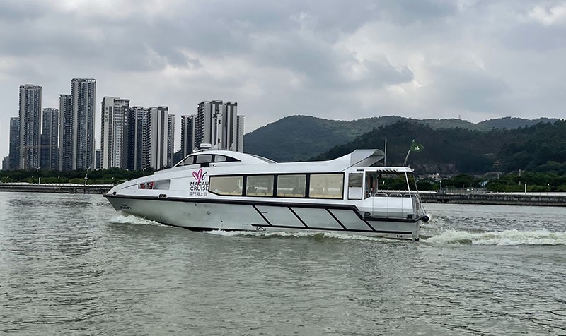 　海上遊似沒什麼客。